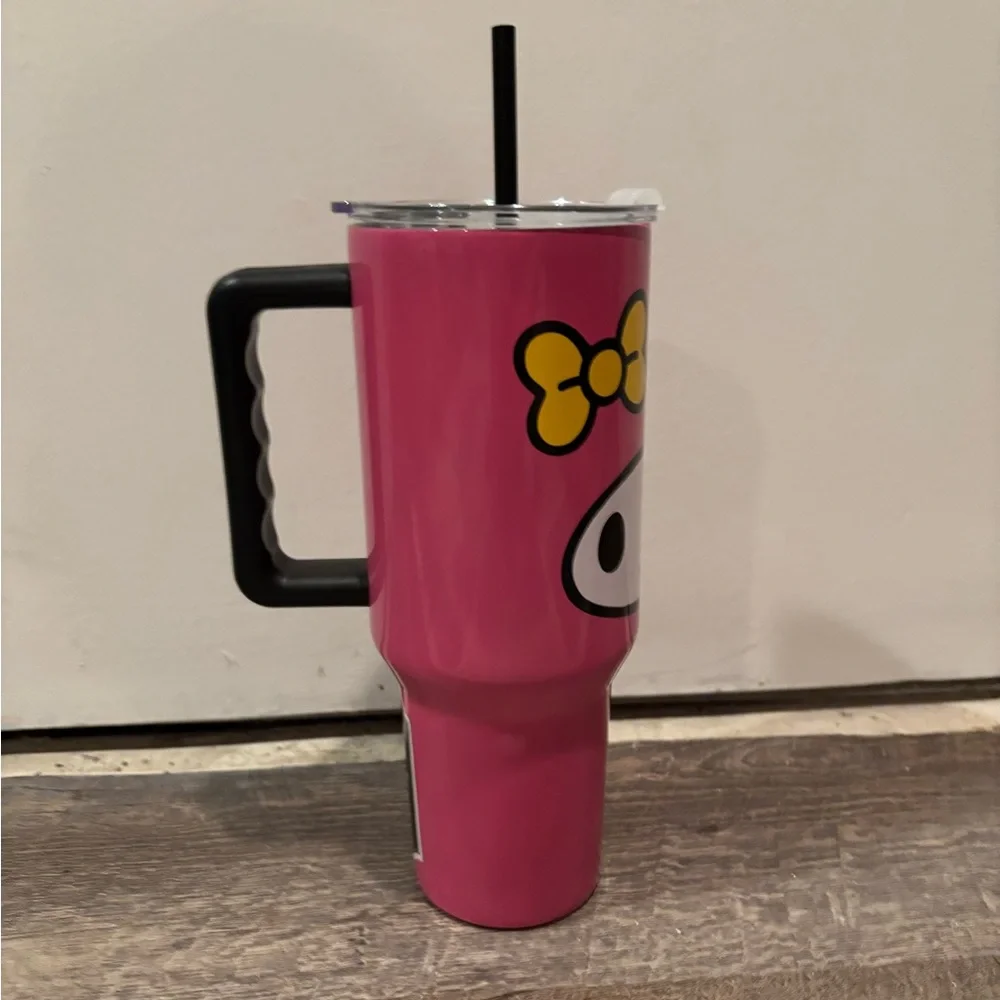Sanrio My Melody 40oz Stainless Steel Tumbler –‎ Pink – NEW